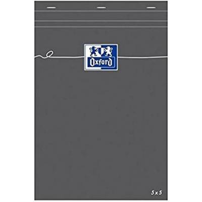 Bloc-notes A5 quadrillé 80 feuilles 80g Modèle Gris