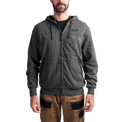 Sweat à capuche chauffant M12 HHGREY3-0 Taille XL - Gris - MILWAUKEE - 4933464355 - Maxoutil