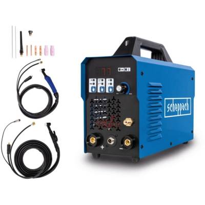 Poste à souder digital WIG1000Multi - Multi procédés TIG MMA - 15/160A - AMPS 230V Masque, Eletrodes et Buses incluses - SCHEPPACH - 5906611901 - Maxoutil