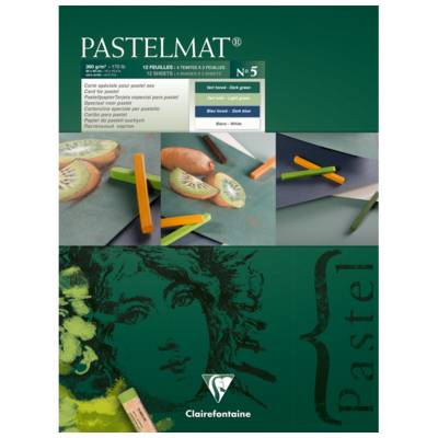 Bloc Pastelmat n°5 12 feuilles 30x40cm