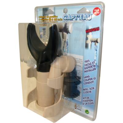 Kit collecteur premium rond CAPT'EAU sable - Gedimat - EDA PLASTIQUES