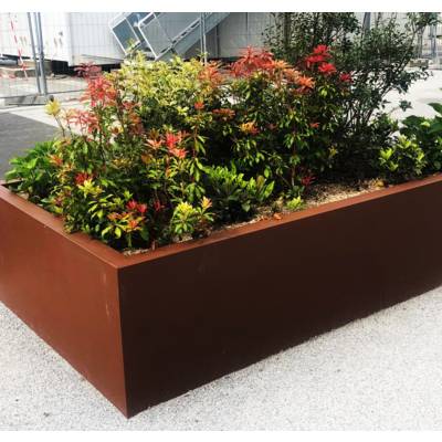 Jardinière Cosmopolitan Rectangle - Jardinière L230xl150 cm coloris variable