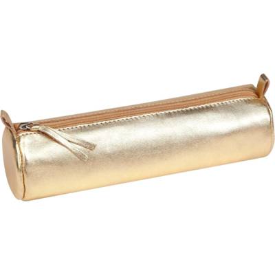 Trousse CUIRISÉ Diam 55 mm Longueur 220 mm en Cuir Or