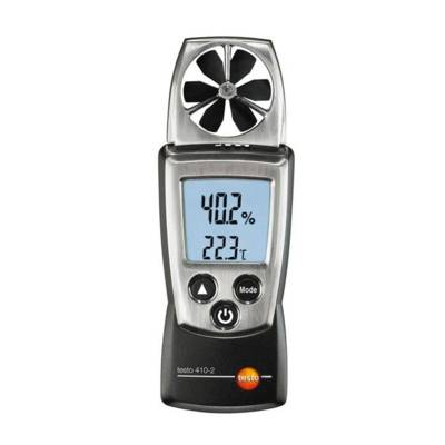 Anémomètre à hélice 410-2, mesure vitesse de l'air, température et humidité - TESTO - 0560 4102 - Maxoutil