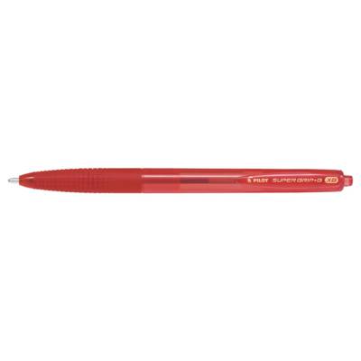 Stylo à Bille Rétractable SUPER GRIP G Pointe Extra Large Rouge