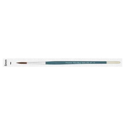 Pinceau Rond Poils de Poney Manche Laqué Taille n°14 - OZ INTERNATIONAL