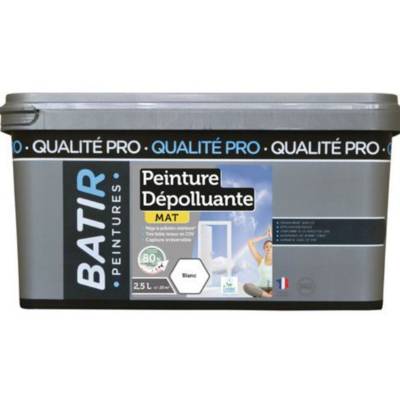 Peinture dépolluante BATIR satin - Gedimat - RECA