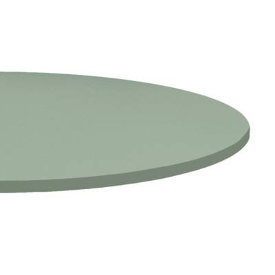Plateau de table Ø70cm Vert pastel - RestooTab