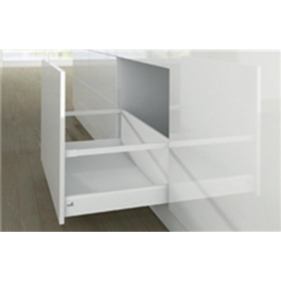 Casserolier Arcitech HETTICH - P.350 H.282/94mm - blanc sans coulisse avec tringle - 9149423 - HETTICH FRANCE