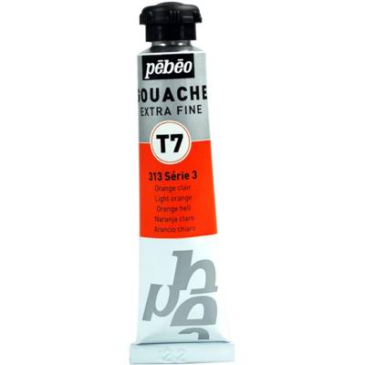 Tube 20ml Peinture Gouache T7 extra fine ORANGE CL