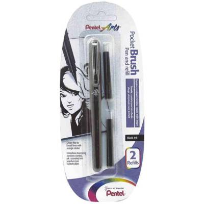 Pinceau Brush Pen incl. Pack 1+2 cartouches