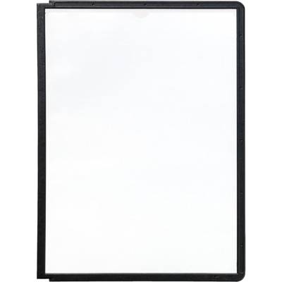 Plaque Pochette SHERPA et VARIO Format A4 Noir - DURABLE