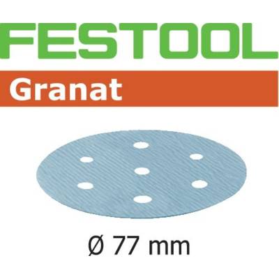Abrasifs FESTOOL STF D77/6 P80 GR - Boite de 50 - 497405