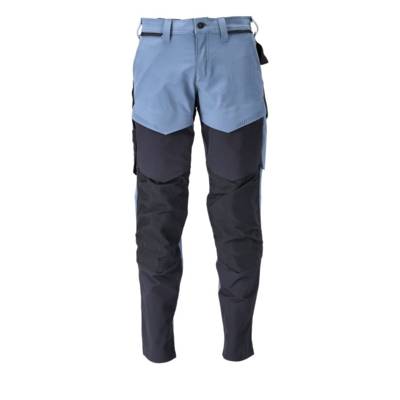 Pantalon avec poches genouillères MASCOT Ultimate - Bleu gris/marine - Taille 36 - Entrejambe 82 - 22379-311-85010-82C42