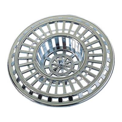 Grille plate chromée - Ø70 mm - Gedimat - WIRQUIN