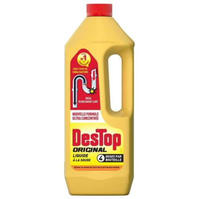 Déboucheur Liquide ORIGINAL - 4 doses par Flacon de 950ml