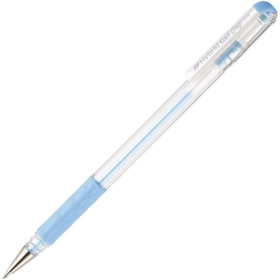 Roller encre gel pastel Hybrid Gel Grip, Bleu Ciel