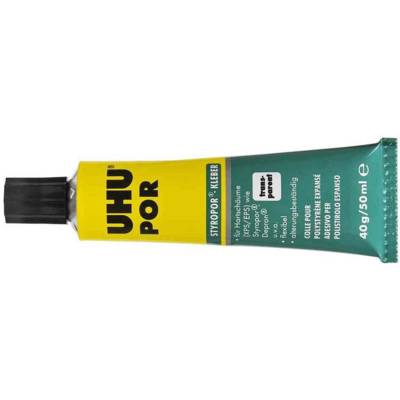 Colle POR spéciale mousse rigide (Ex Polystyrène) 40 g / 50 ml