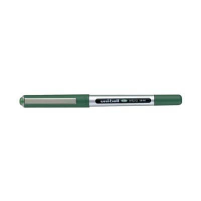 Stylo roller encre liquide EYE UB150 pointe fine 0,5mm Vert - Uni-Ball