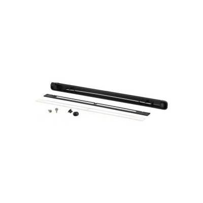 Kit simple entrée d'air réglable 22m³ + Cache vis + Vis NICOLL - Noir - 1KVR122N