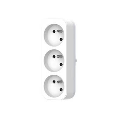 Triplite murale 3P 2P+T 16A - blanc - Gedimat - QUARX