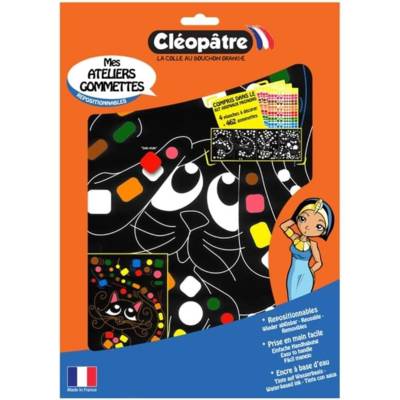 Kit Atelier Gommettes Animaux Mignons + 462 gommettes
