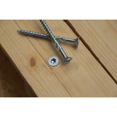 Vis agglo/bois STARBLOCK acier zingué tête fraisée empreinte Torx 3 x 16/20 mm - étui de 500 pièces - Gedimat