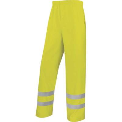 Pantalon de pluie haute visibilite jaune fluo - Gedimat - DELTA PLUS