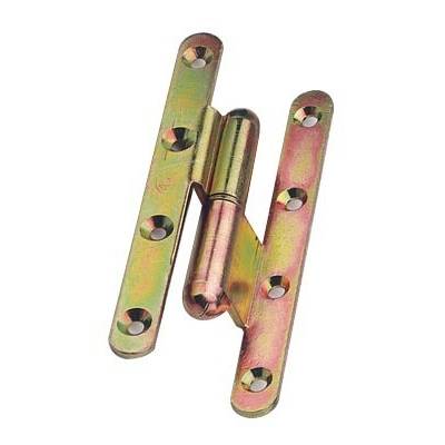 Paumelle bouts ronds à bague coudée TORBEL - 140x70x80 mm - Coudage 90/100° - Gauche - J533010 - Maxoutil