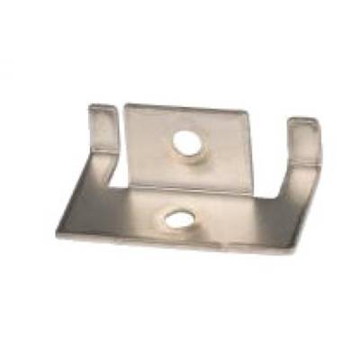 Clips de finition de début et de fin + vis inox pour lambourde bois composite - sachet de 10 pièces - Gedimat - SILVADEC