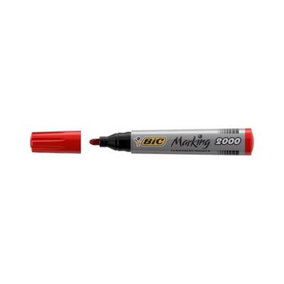 Marqueur Permanent MARKING 2000 pointe Ogive Large Rouge - BIC