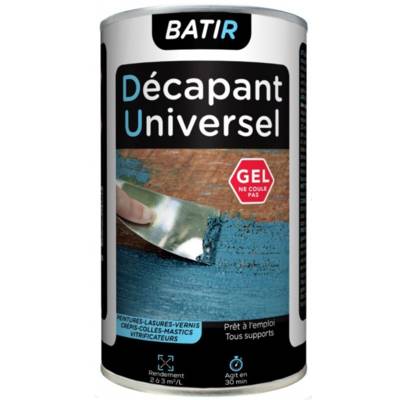 Décapant universel BATIR gel - Gedimat - RECA
