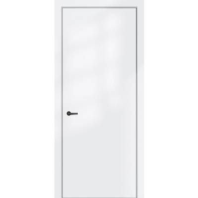 Bloc-porte isolant OIA laqué blanc hui.70 à 100 mm - 204 x 73 cm - Gedimat - VICAIMA