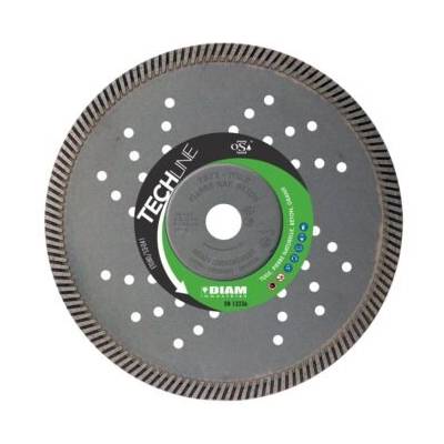 Disque diamant TECH LINE granit Ø125 mm alésage 22.23 mm - Gedimat - DIAM INDUSTRIES