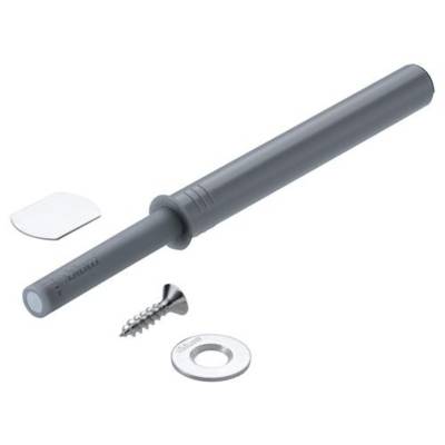 Amortisseur de porte à piston long Gris TIP-ON Blum - Maxoutil