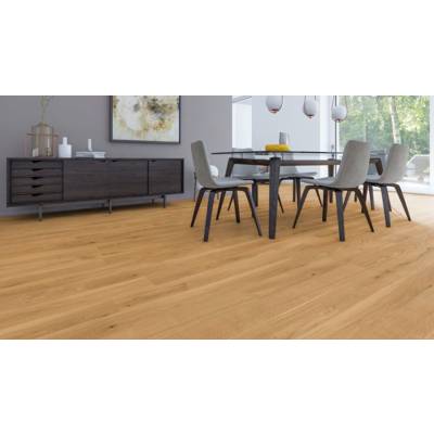 Parquet contrecollé PROACTIVE+ - 1800 x 175 x 11 mm - Gedimat - WEITZER