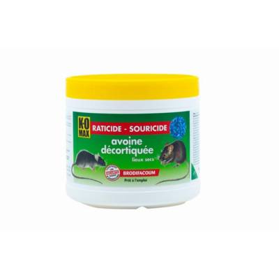 Raticide souricide Avoine K-OMAX 140 gr - XA140 - KOMAX