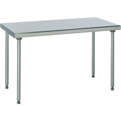 Table inox - Avec étagère basse - Vesto