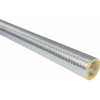 Conduit semi-rigide calorifugé - Diamètre 125 mm x 2 m - ATLANTIC - 464061