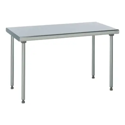 Table inox - Largeur M (L=810-1210mm) sur Pieds - TBLLMP70Pied - Vesto