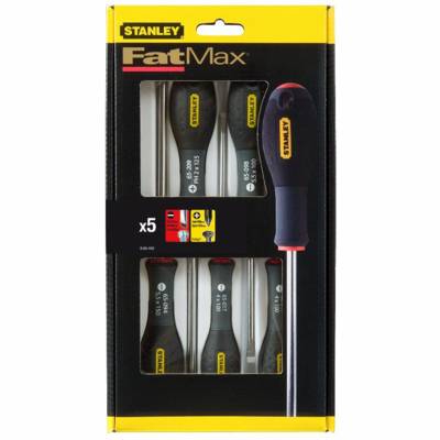 Tournevis électricien + Phillips - jeu de 5pieces FATMAX - 0-65-440 - Maxoutil