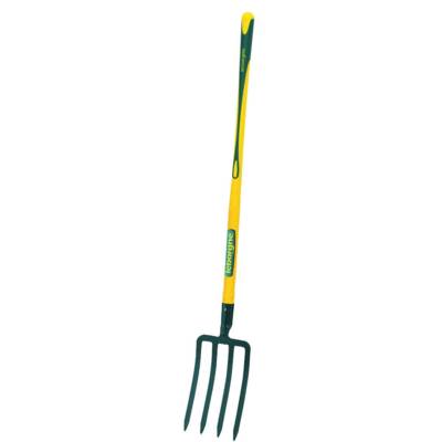 Fourche à bécher 4 dents triangulaires de 11cm manche novagrip pomme - Gedimat - LEBORGNE