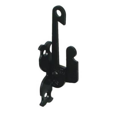 Support sécurité sur platine TORBELcataphorèse noir pour espagnolette - 753014l - Maxoutil