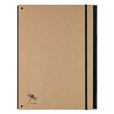 Classeur trieur "Pur", A4, 7 compartiments, noir