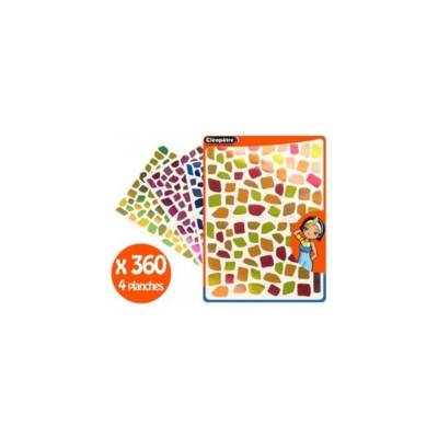 352 gommettes - camaïeux metals