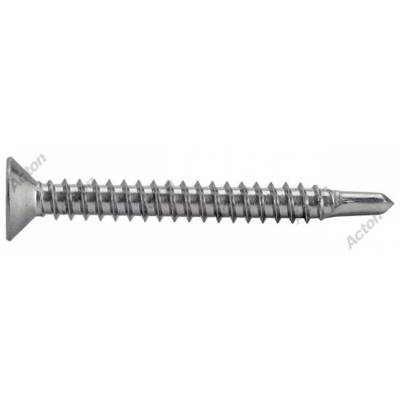 200 vis auto perceuses inox A2 tête fraisée carrée - ACTON - 624314.2X16