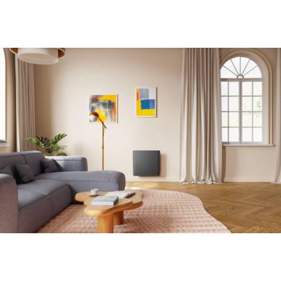 Radiateur connecté à double corps de chauffe horizontal EVOLUTION 1000W - Gedimat