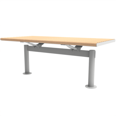 Table haute d'extérieur pour le pique-nique 180x86 Tango Bois