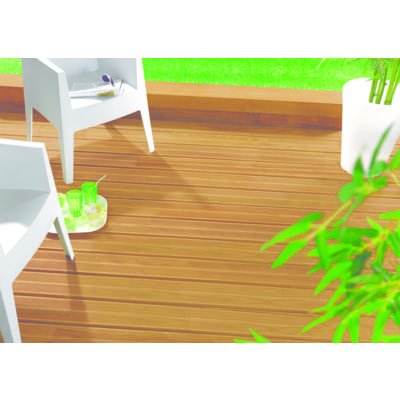 Lame de terrasse bois résineux Pin Maritime sans noeud marron - 22x120mm 2,40m - Gedimat - GASCOGNE WOOD PRODUCTS