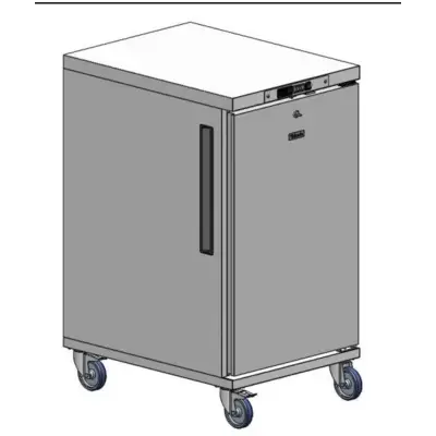 Armoire chauffante mobile 15 niveaux GN2/1 - V5435 - AMC2.15